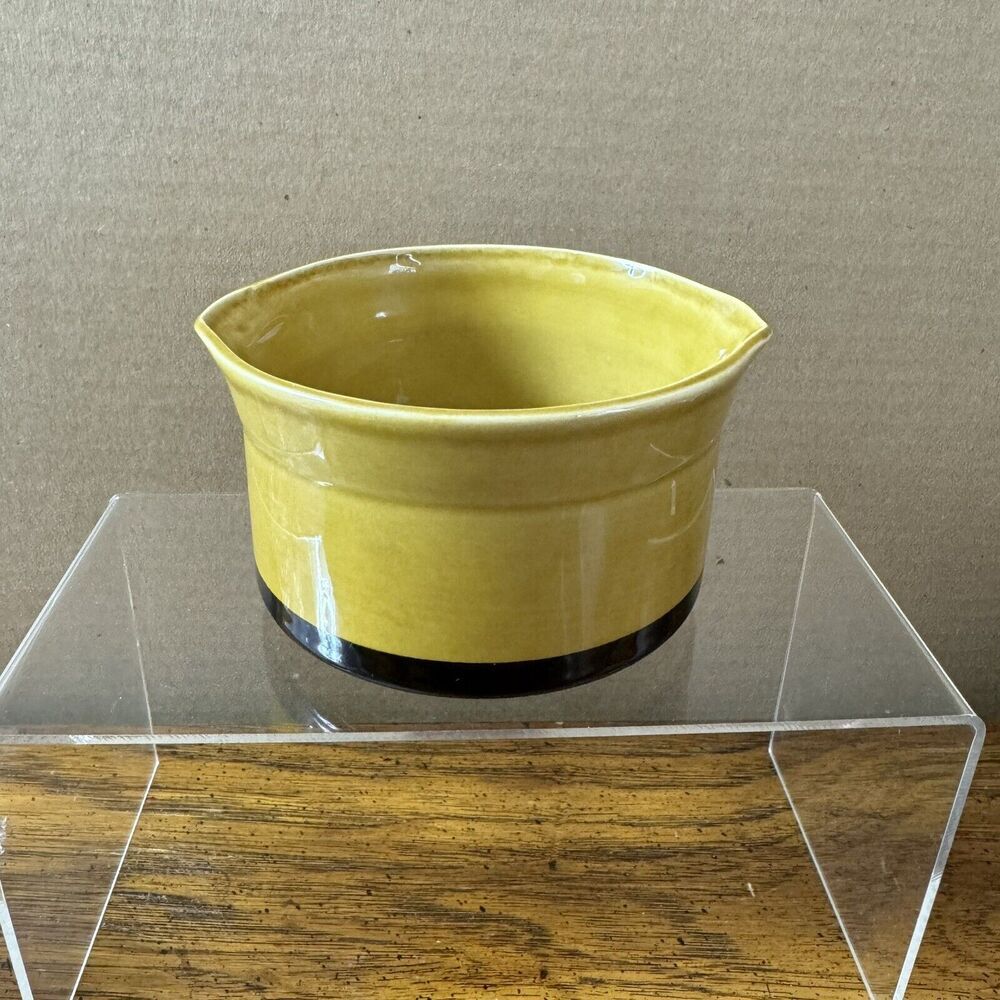 Vintage Designer's Collection Bowl‎ Stoneware Honey Japan 4.5”x3”